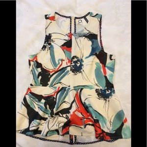 Anthropologie peplum top